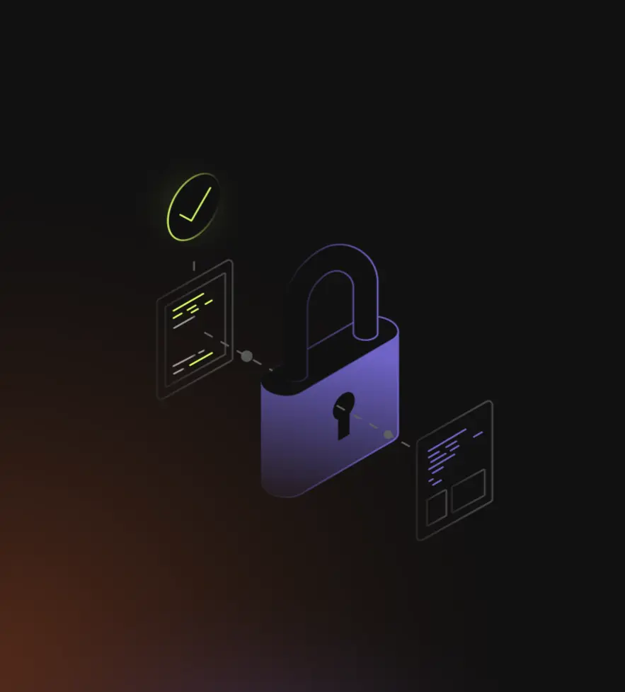 Keycard ai architecture 3d illustration