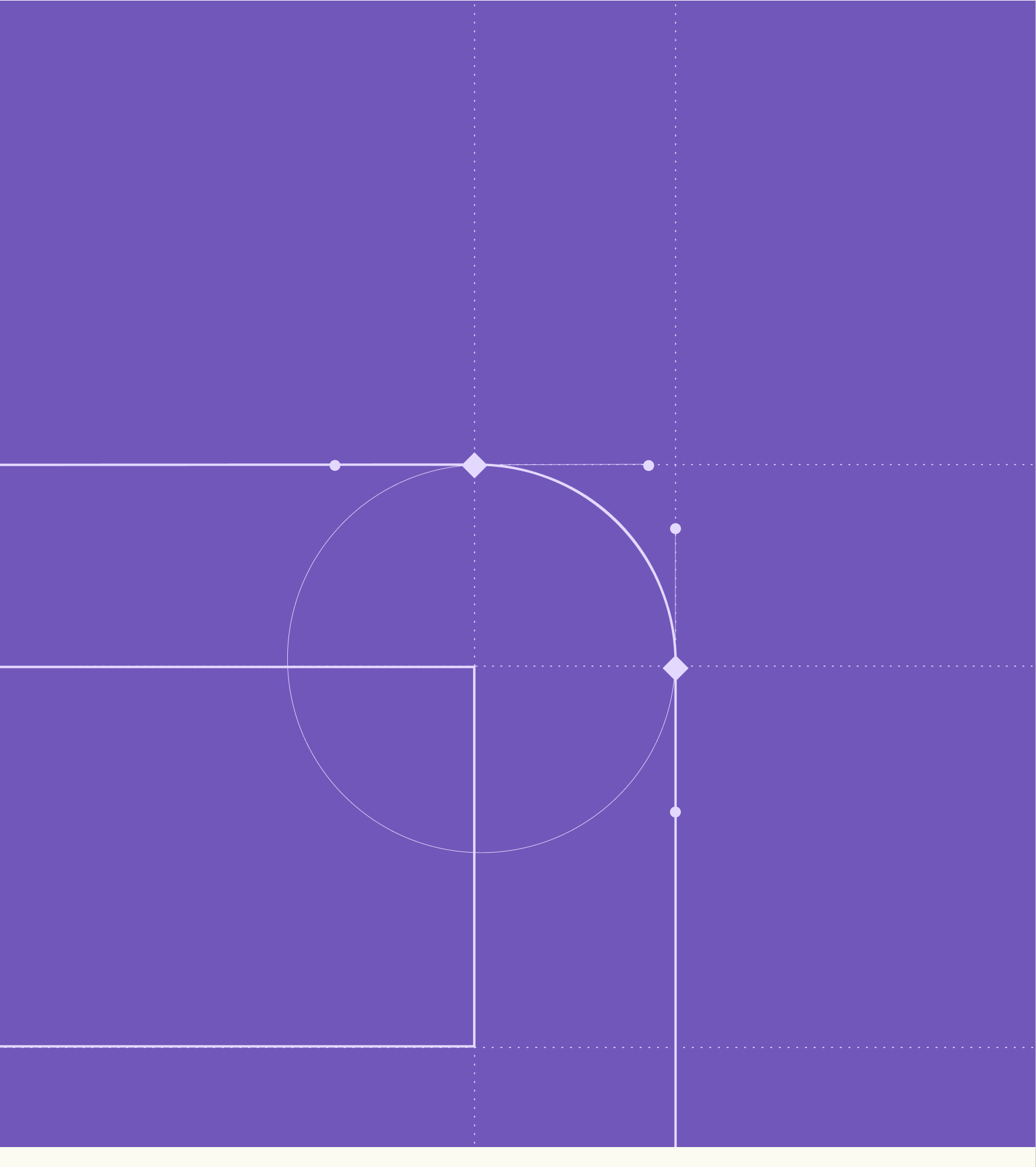 Animated construction of the GBOX box logo on a blueprint grid