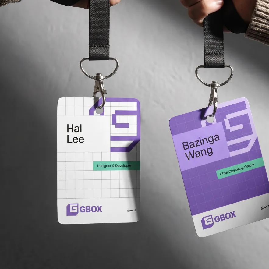 Case study: Gbox – blueprint-inspired brand system for AI agent infrastructure