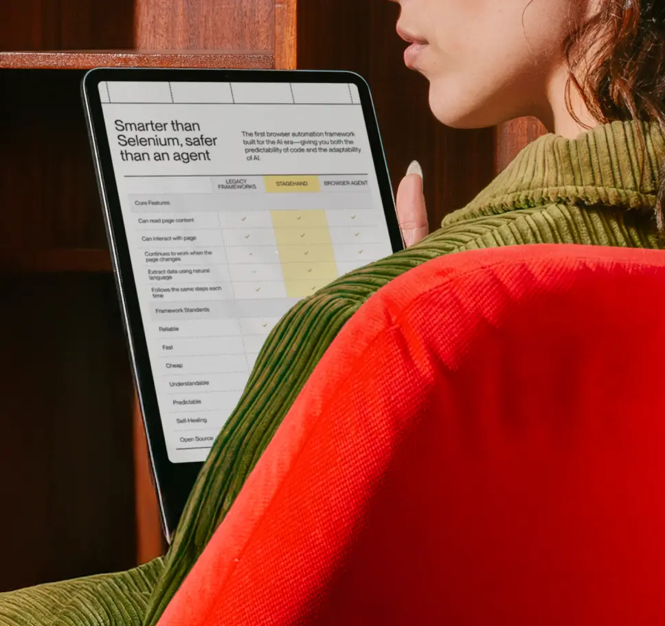 Keycard browser automation framework comparison tablet