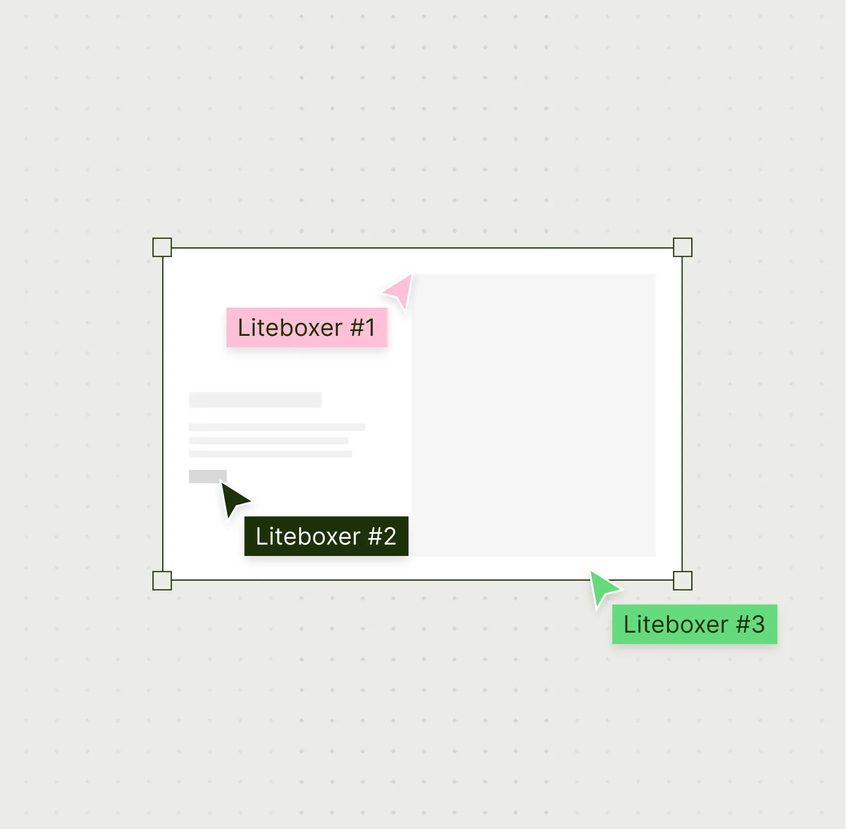 Website litebox layout content media cta structure