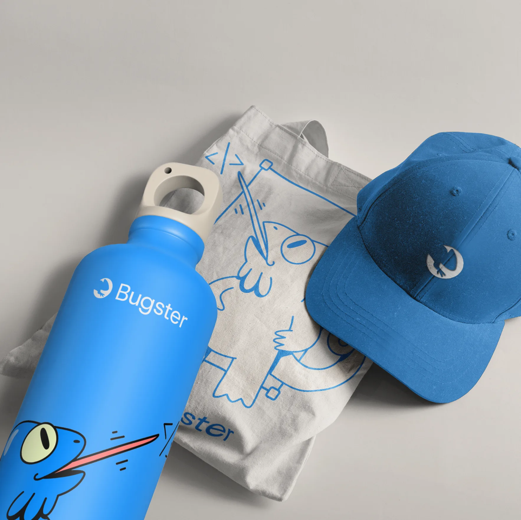 Case study: Bugster – chameleon brand identity for an autonomous QA agent