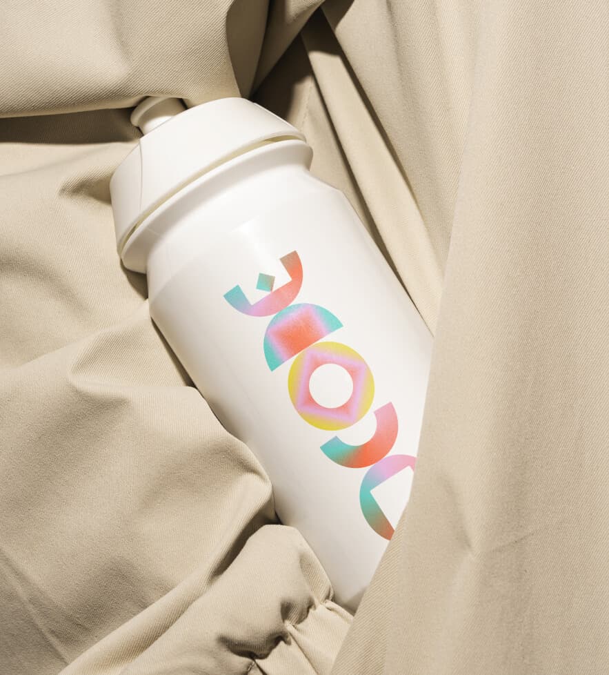 CodeRabbit sports bottle logo code