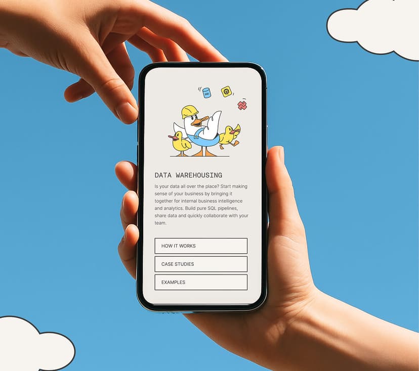 Case study: MotherDuck - brand and website revamp
